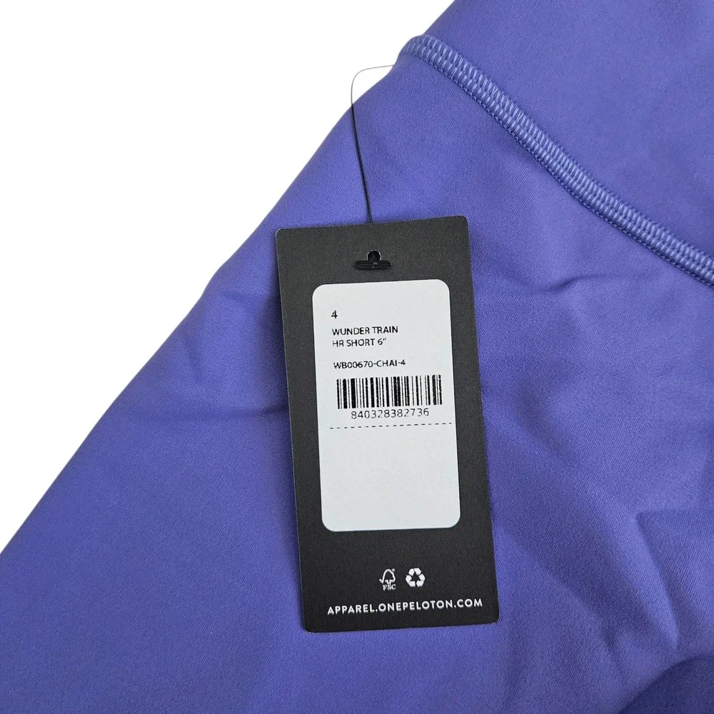 Lululemon x Peloton Womens 4 Wunder Train Shorts 6